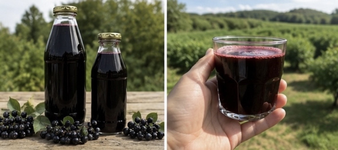 Sok od aronije 100% prirodni – domaća proizvodnja – fotografija 2