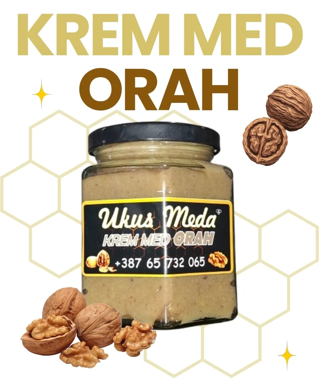 Krem med orah